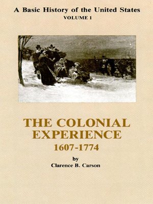 cover image of A Basic History of the United States, Volume 1